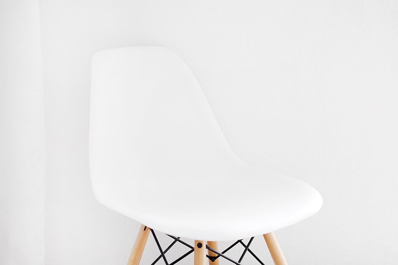 White chair
